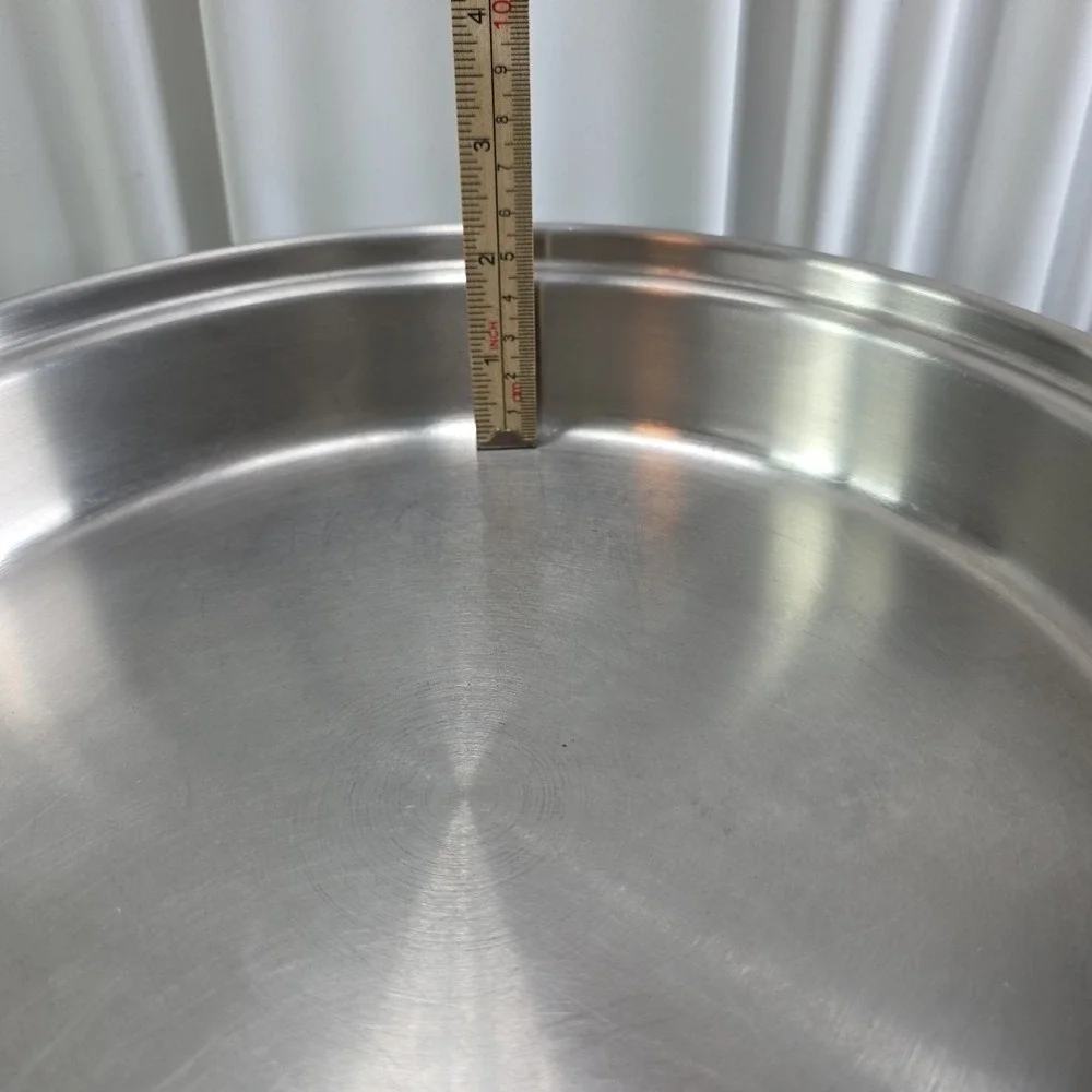 Vintage Stainless Steel Skillet Pan 11